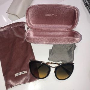Miu Miu cat eye sunglasses